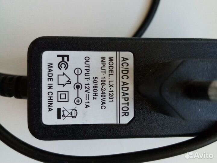 Адаптер блок питания 12v