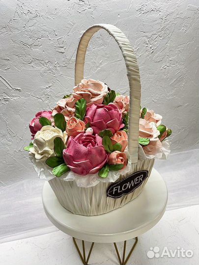 Зефирные цветы