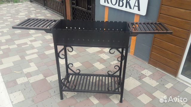 Мангал с полками арт. 0004 из 4мм