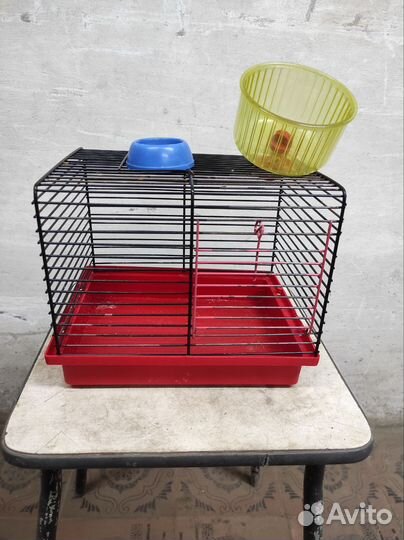 Клетка для джунгариков малая 24*19*20см