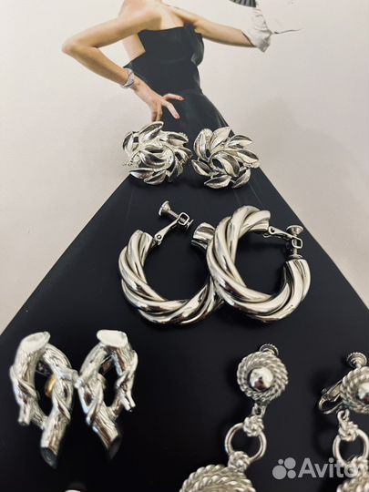 Винтажные серьги Napier Vendome