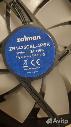 Корпусные вентиляторы 140мм Zalman ZB1425CSL-4PSR