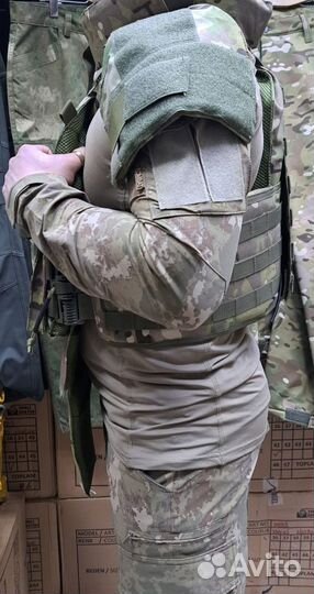 Кевларовый бронежилет бр6 с напашником