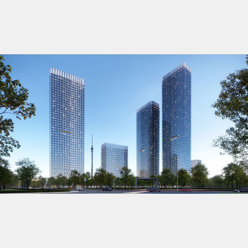 1-к. квартира, 41,7 м², 3/19 эт.