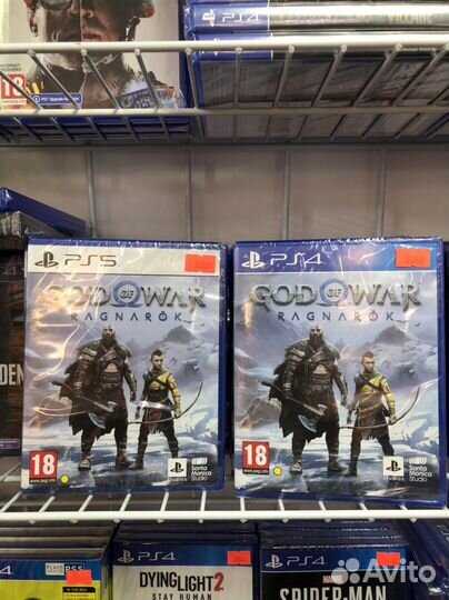 God of war ragnarok ps4/5 с русской озвучкой
