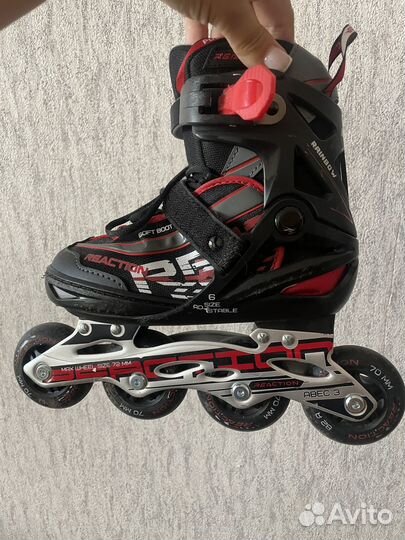 Детские ролики раздвижные и защита