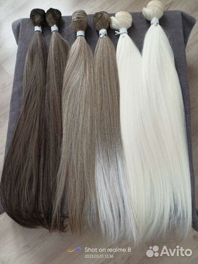 Биопротеиновые волосы для наращивания