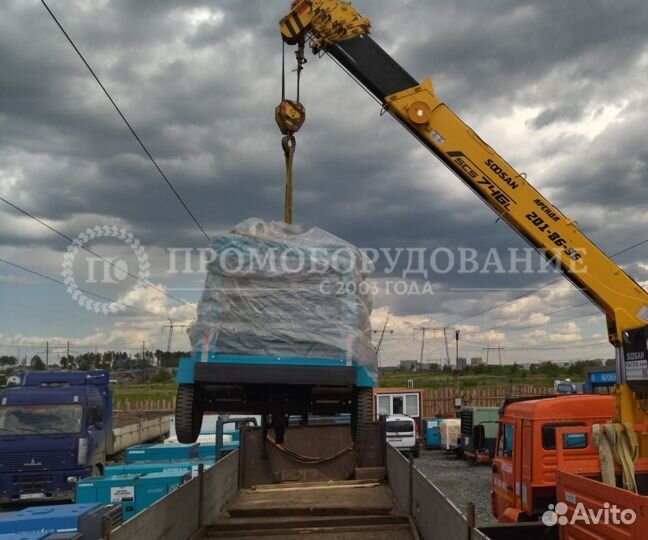 Компрессор 12 бар на шасси