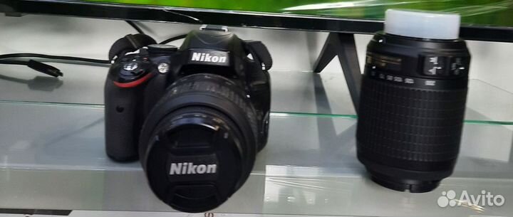 Зеркальный фотоаппарат nikon d5100 18-55 vr kit