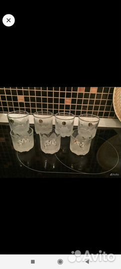 Графины, стопки, рюмки СССР