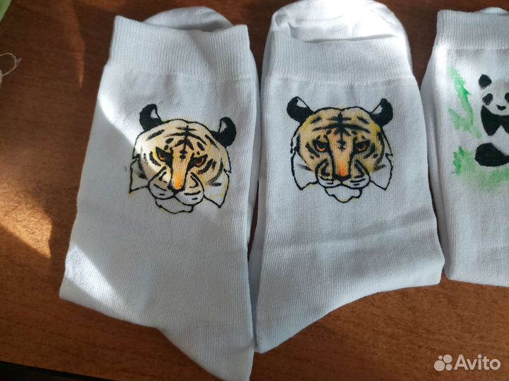 Носки ручной работы