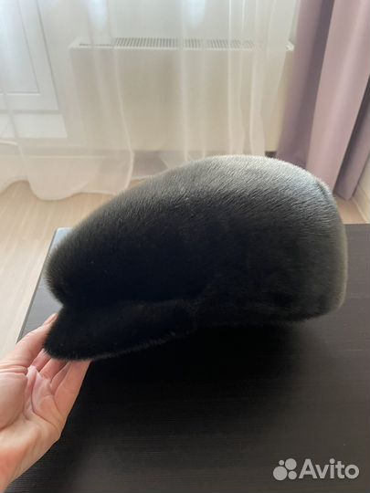 Меховая мужская кепка из нерпы