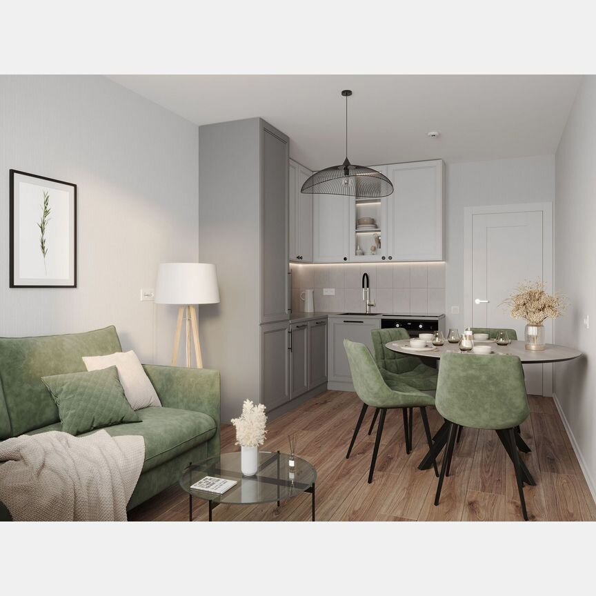 2-к. квартира, 50,7 м², 14/19 эт.