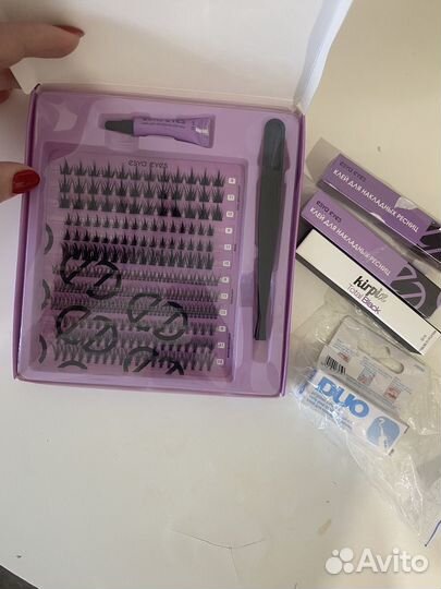 Набор накладных ресниц