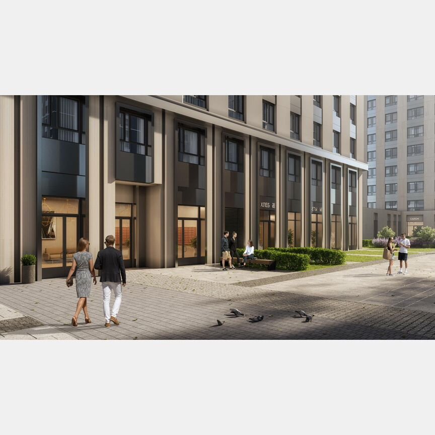 1-к. квартира, 34 м², 14/17 эт.