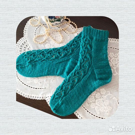Носки вязаные ручной работы женские