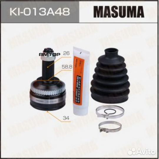 Masuma KI-013A48 шрус наружный Masuma KI-013A48