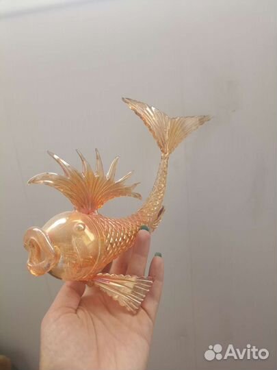 Статуэтка золотая Рыбка