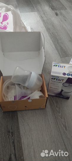 Электрический молокоотсос Phillips Avent Double