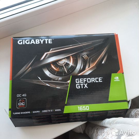 Видеокарта gigabyte GeForce GTX 1650 D6 OC