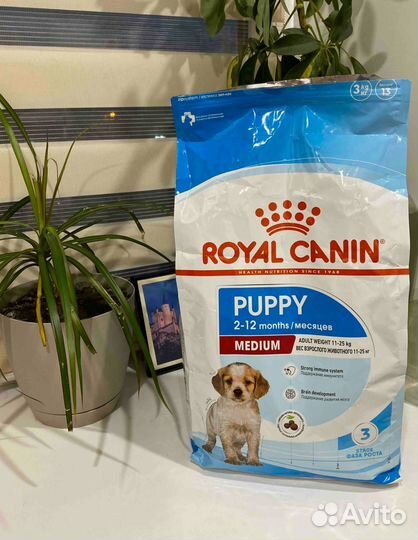 Сухой корм для щенков Royal Canin Medium Puppy