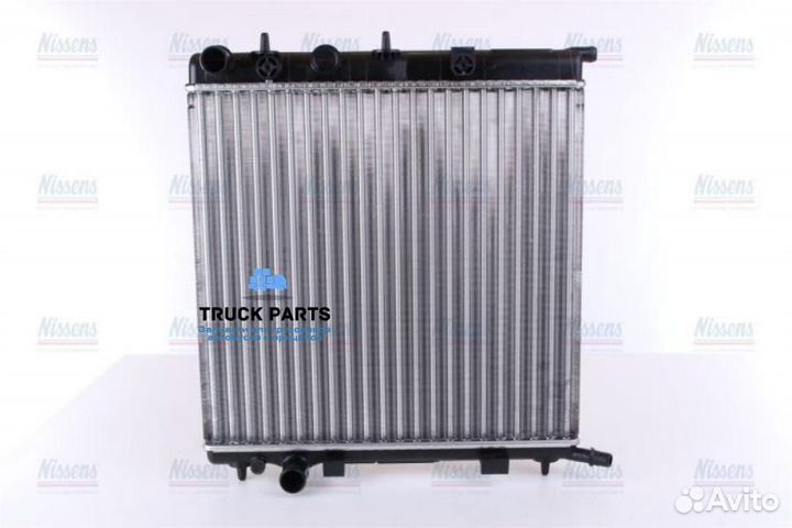 Nissens 61284 Радиатор peugeot 207 (WA, WC, WD, WK) (06) 1.4 i 16V арт. 61284