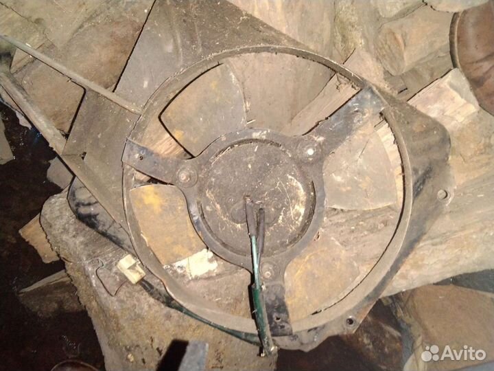 Вентилятор охлаждения ваз 2107