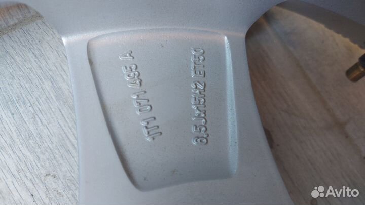 Диски r 15 оригинальные Volkswagen