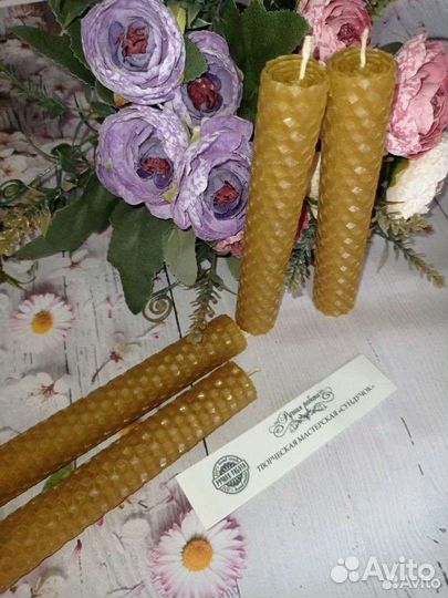Свечи из вощины