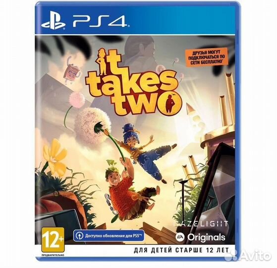Игра it takes two на PS4 PS5