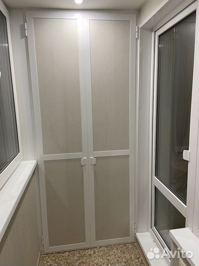 Влагостойкий шкаф на балкон на заказ с доставкой