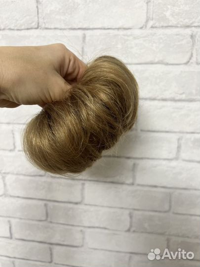 Шиньон натуральный