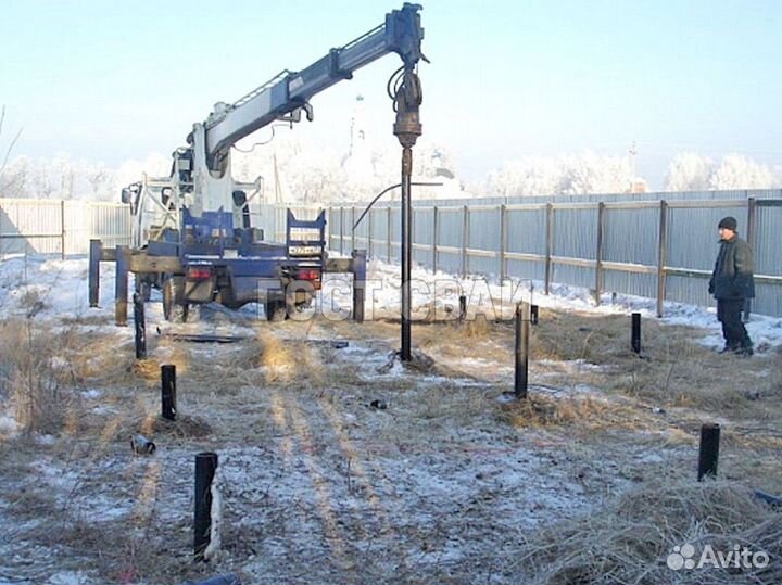 Винтовые сваи под ключ. Монтаж за 1-2 дня