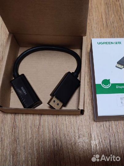 Displayport то hdmi adapter Ugreen