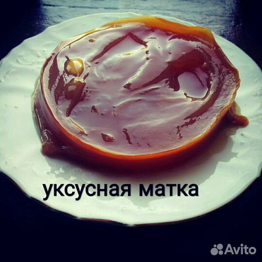 Натуральный,Живой Яблочный Уксус с укс.грибом