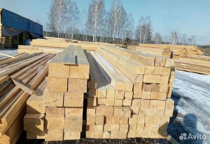 Брус доска пиломатериал С доставкой