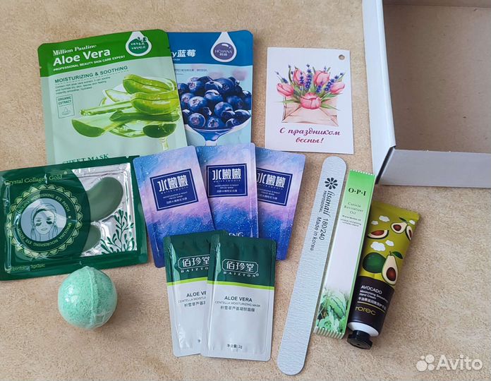 Бьюти бокс ко дню учителя (жен. набор для ухода)