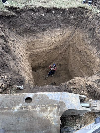 Услуги экскаватора