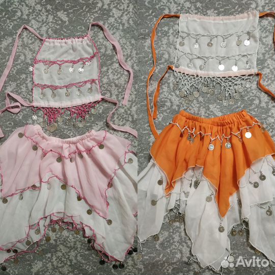 Костюм, лиф, повязка для восточных танцев