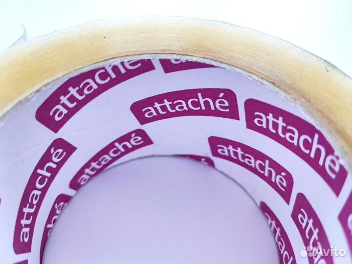 Скотч клейкая лента 48 мм 132 м 45 мкм attache