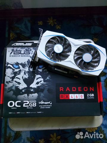 Видеокарта Radeon RX460 Dual 2GB