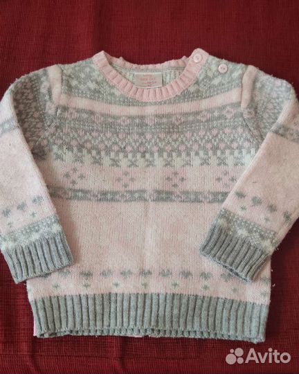 Свитер для девочки 86-92