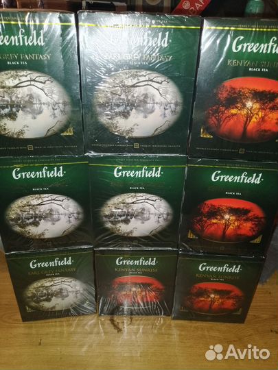 Чай Greenfield 100 пакетиков