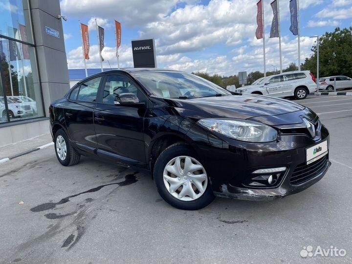 Renault Fluence 1.6 CVT, 2014, 140 000 км