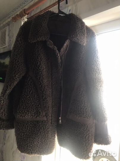 Дубленка чебурашка