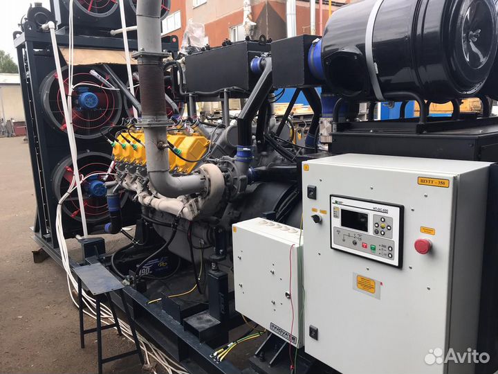 Газовый генератор 1000 кВт (1 мвт) гпу-1000