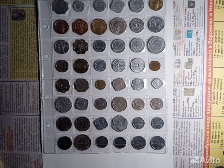 Монеты разных стран