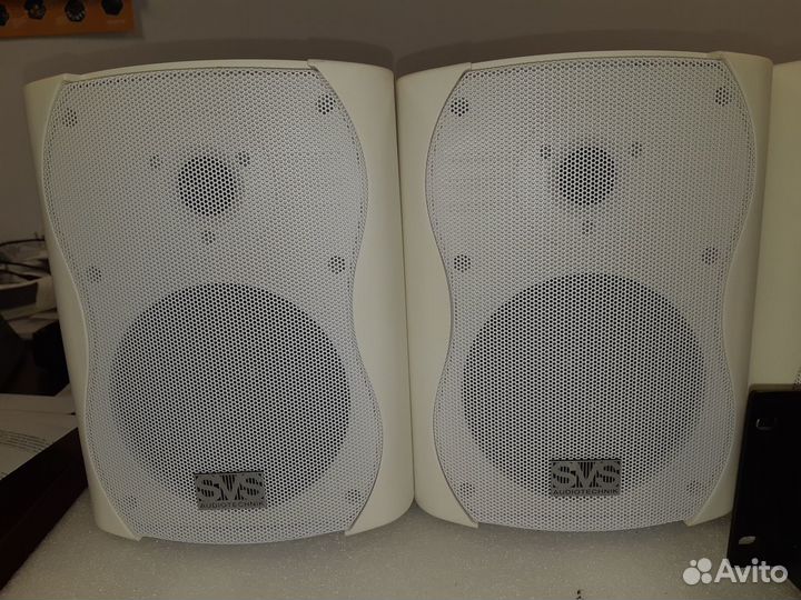 Звук для кафе, магазинов 120Вт с корп колонками