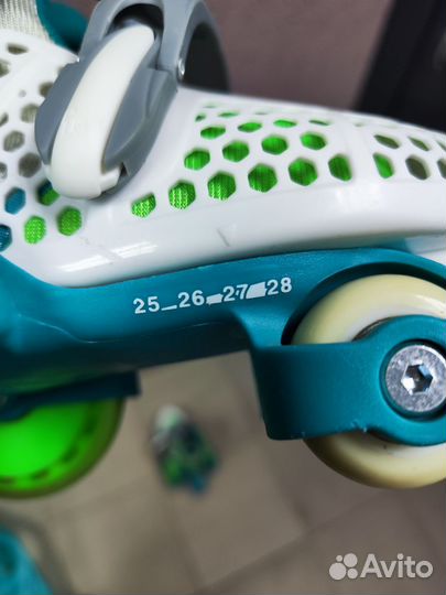 Роликовые коньки детские раздвижные reaction