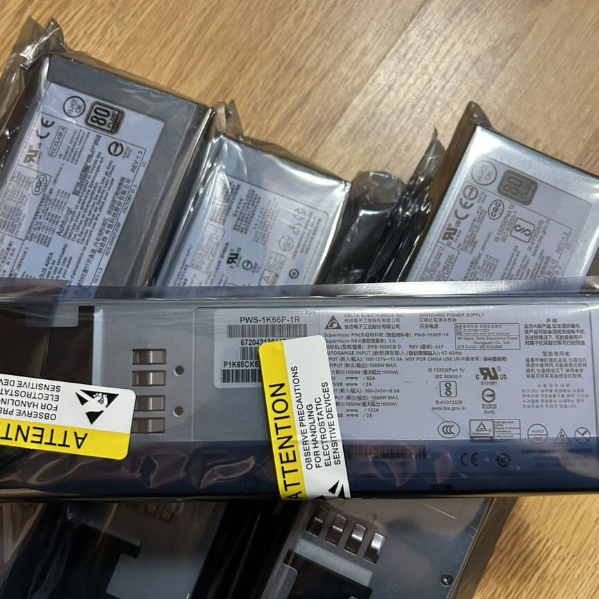 [PWS-1K66P-1R] Блок Питания Supermicro 1600w Pws-1k66p-1r